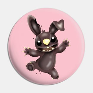 Chocolate bunny stitch fan art Pin