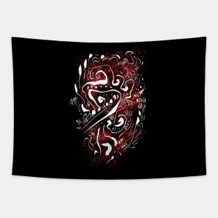 Maori new zealand Spiritual  Ethno Design Tapestry