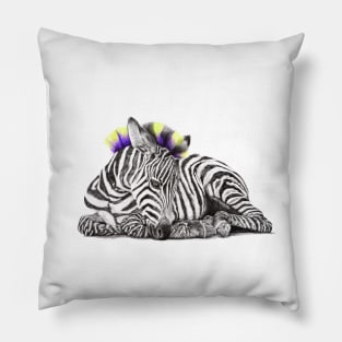 Punk Safari Baby Pillow