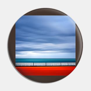 Minimalist Beach Landscape Pin