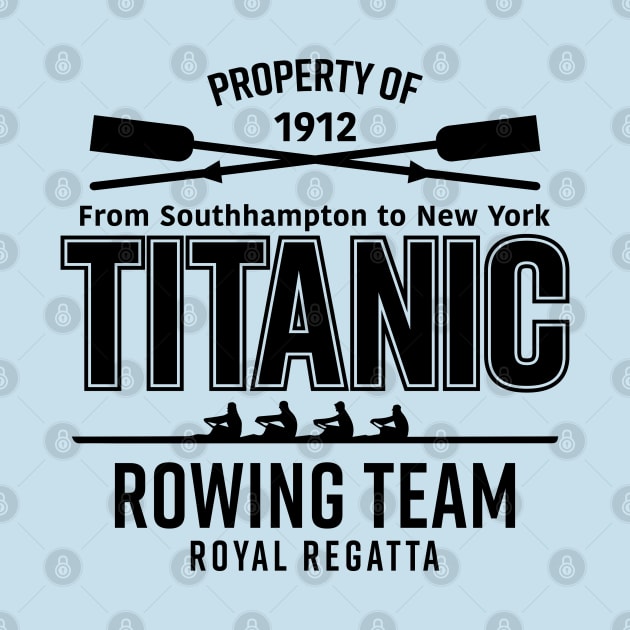 Titanic Rowing Team by Alema Art