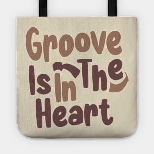 Groove Is In The Heart // Vintage Tote