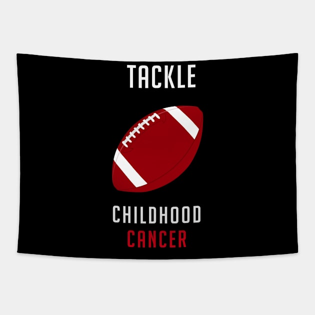 Tackle Childhood Cancer Tapestry by Printnation