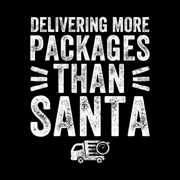 Delivering more packages than santa by captainmood