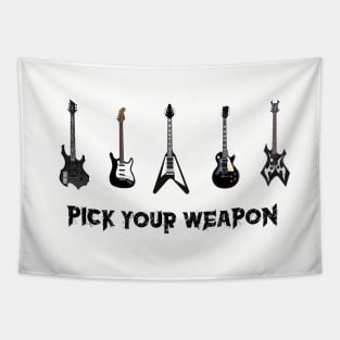 Pick Your Weapon Tapestry