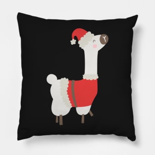 Christmas llama Pillow