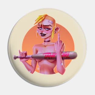 Tank Girl Pin