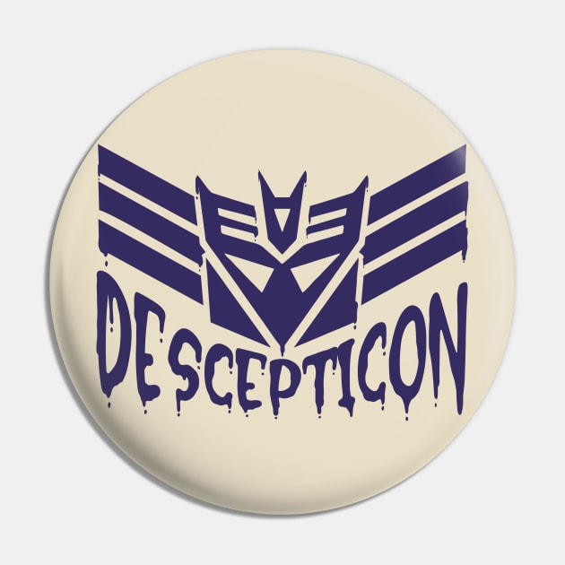 Transformers Descepticon Pin by Bernards