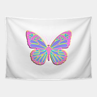 Pink Butterfly Tapestry