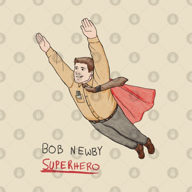 Bob Newby Superhero by RetroFreak