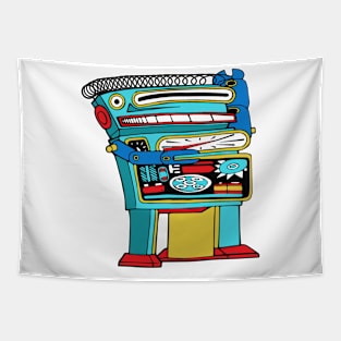 Robot Stretch Tapestry