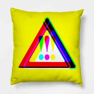 Psychedelic Master Warning Light Pillow