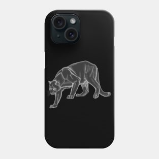 Mountain Lion Ghost Phone Case