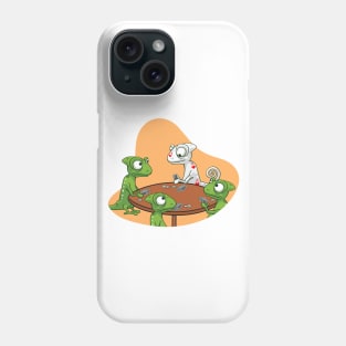 Chameleon Poker Face Phone Case