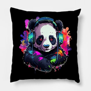 Panda Jam Pillow