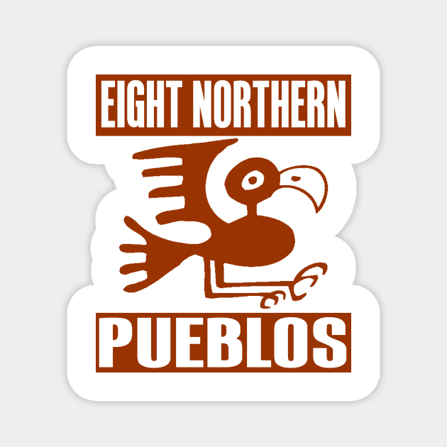 Eight Northern Pueblos Magnet by truthtopower