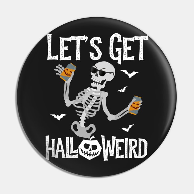 Let's Get Halloweird Pin by Eugenex