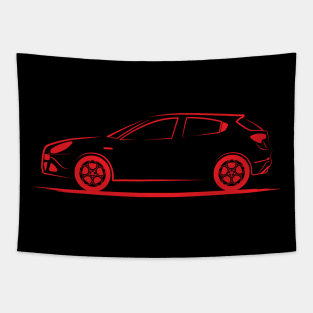 Alfa Romeo Stelvio 949 Red Tapestry