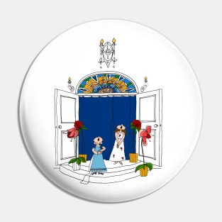 Christmas Choir Pin