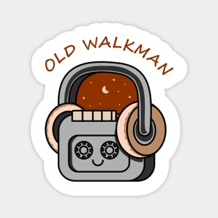 Old Walkman Magnet