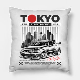 Tokyo Street Racing Pillow