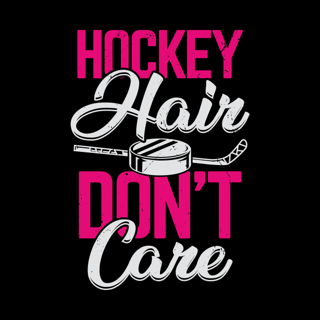 Hockey Hair Don't Care by Dolde08