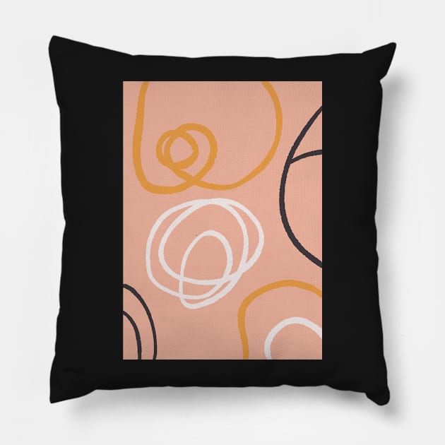 squiggle Pillow by sluggraphix