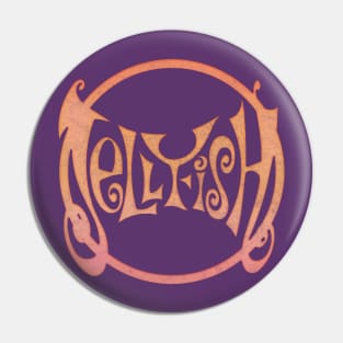 Jellyfish /// 90s Retro Fan Art Design Pin