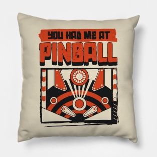 You Had Me At Pinball Pillow