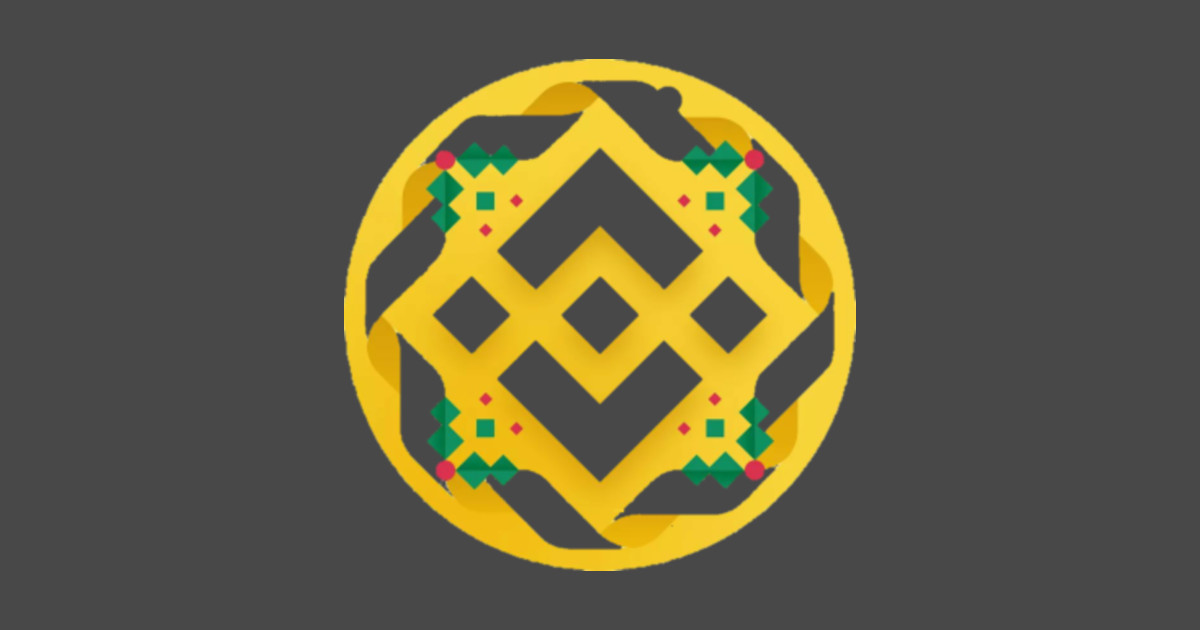 Binance X-Mas Logo - Cryptocurrency - T-Shirt | TeePublic