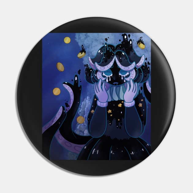 Squid Ink Cookie Pin by Rainb0w-S0da