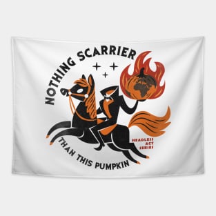 Trendy Halloween Design | Burning Pumpkin-World Tapestry