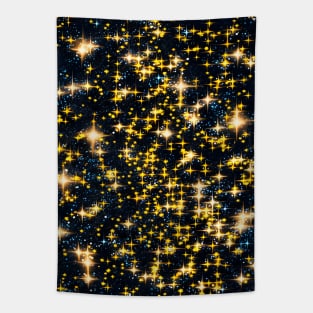 Starry texture star pattern art Tapestry