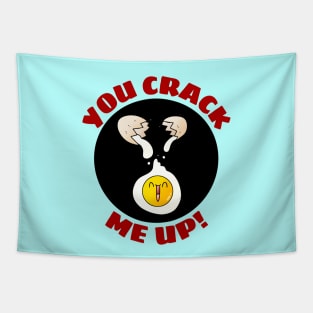 You Crack Me Up | Egg Pun Tapestry