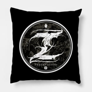 Zmrok tattoo II Pillow