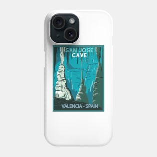 San Jose Cave, Valencia Spain Phone Case