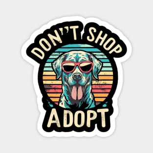 Adopt Don't Shop Magnet