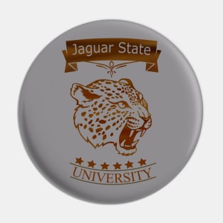 Jaguar State University Campus and College Pin