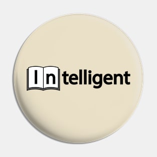 Intelligent typographic logo design Pin