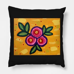 Happy Poppies Pillow