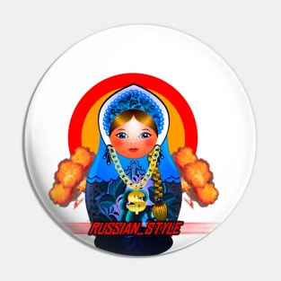 Nesting doll Pin