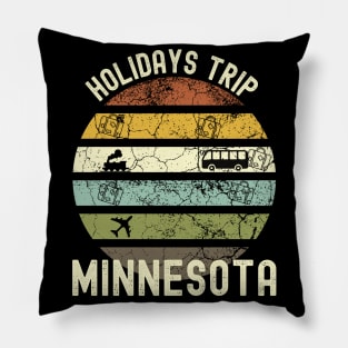 Holidays Trip To Minnesota, Family Trip To Minnesota, Road Trip to Minnesota, Family Reunion in Minnesota, Holidays in Minnesota, Vacation Pillow