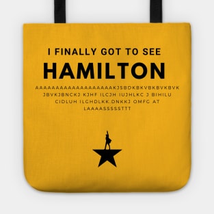 hamilton finally Tote