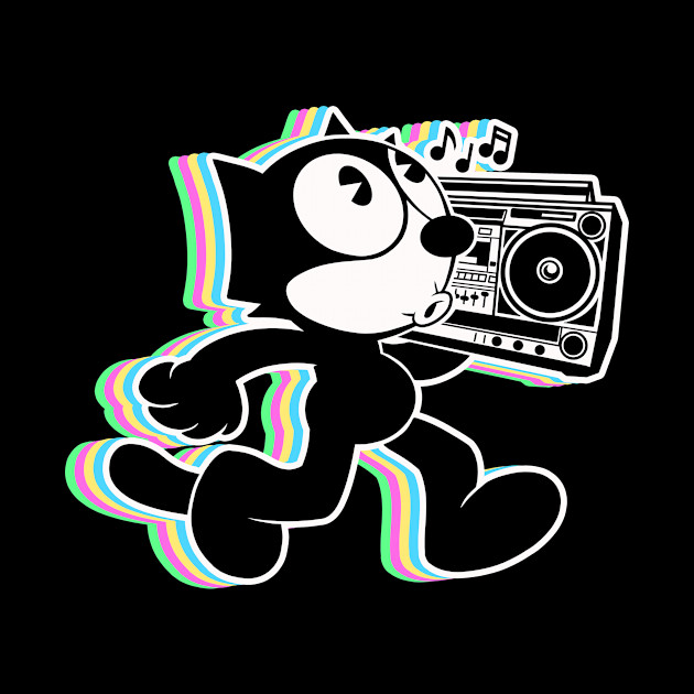 hip hop felix - Felix The Cat - Phone Case