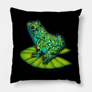 Psychedelic Frog - The Colorado River toad Pillow