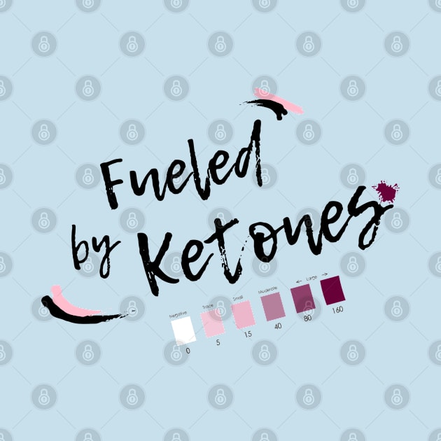 Fueled by Ketones - For Keto Dieters and Keto Lifers by Graphics Gurl