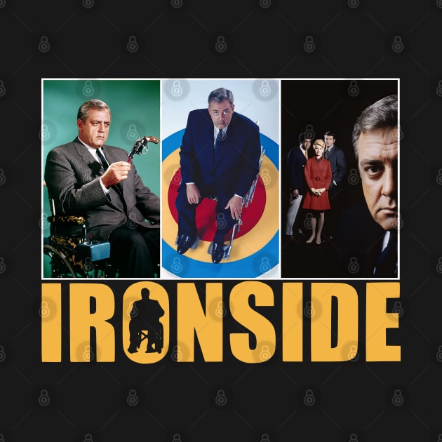 Ironside - Raymond Burr - 60s Cop Show by wildzerouk