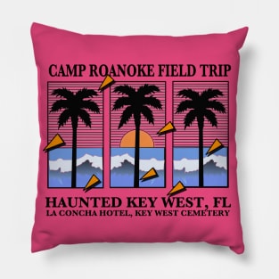 Vintage Haunted Key West Field Trip Pillow