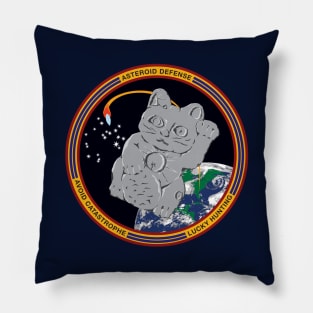 Stay Safe on Asteroid Day Pillow