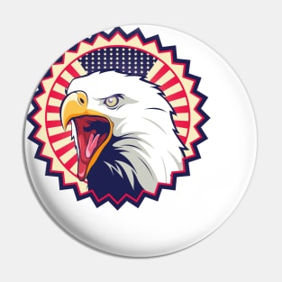 Royal eagle Pin